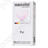 Супертонкие презервативы Masculan Pur - 10 шт